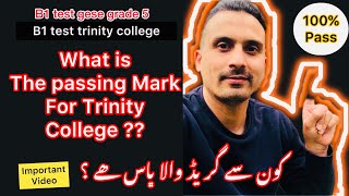 b1 test uk 2023  what is the pass mark for trinity college 2023 [upl. by Eniahpets465]