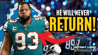 Ndamukong Suh will NEVER RETURN To The Detroit Lions [upl. by Allehc]