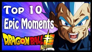 Dragon Ball Super  Top 10 Tournament of Power Moments [upl. by Ahsikin]