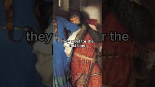 quotThe Meeting on the Turret Stairsquot 1864 by Frederic William Burton art arthistory shorts [upl. by Clardy]