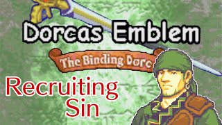 Dorcas Emblem The Binding Dorc  Recruiting Sin [upl. by Annael72]