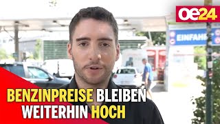 Benzinpreise bleiben weiterhin hoch [upl. by Onihc]