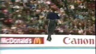 Review of the Mens Original Program  1990 World Figure Skating Championships [upl. by Valera]