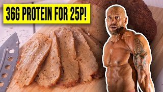 LEANEST High Protein Vegan Meat Recipe [upl. by Enair]