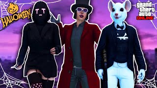 GTA V  Cute Female Halloween Outfits 2021 🎃 [upl. by Niobe]