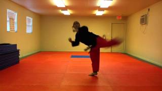 ChoongMoo Tae Kwon Do Form [upl. by Neelahs]