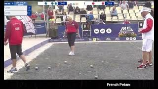 French Petanque Championship Mixed Doublet 2024 BONETTO MICKAEL vs BALDINO MICKAEL [upl. by Biagi]