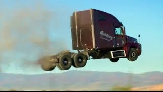 CAN TRUCKS FLY Stunt  Jump Compilation of trucks [upl. by Weisbrodt794]