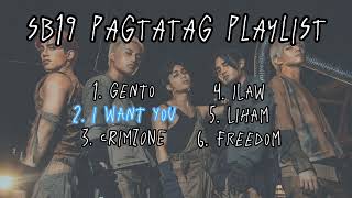 SB19 PAGTATAG PLAYLIST  LYRICS [upl. by Wald121]