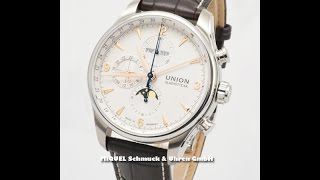 Union Belisar Chronograph Mondphase Ref D0094251601701 FM10724 [upl. by Carbrey]