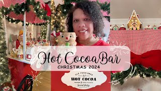 DIY Hot Cocoa Bar  Christmas 2024 [upl. by Keir93]