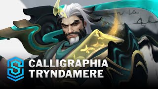 Calligraphia Tryndamere Wild Rift Skin Spotlight [upl. by Issej]