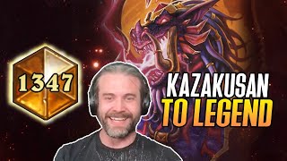 Hearthstone Kazakusan Priest to Legend [upl. by Garett]