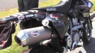 2008 Suzuki DRZ 400 SM w Scorpion Exhaust Pt 2 [upl. by Savihc]