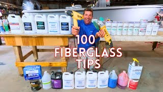 BOATBUILDERS TOP 10 FIBERGLASS TIPS TRICKS TECHNIQUES and TOOLS [upl. by Kornher397]