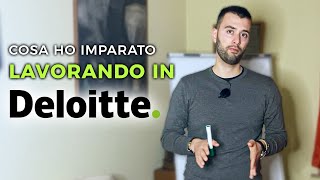 La mia esperienza in Deloitte [upl. by Adekam]