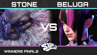 Suplex 55  Winners Finals  stone Akuma VS Beluga Juri  SF6 [upl. by Aufmann]