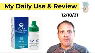 Vuity Eye Drops  My Use amp Review  DAY 1 [upl. by Selyn441]