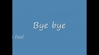 Bye Bye Bye Lyrics [upl. by Hurlbut]