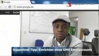 So melden Sie sich bei GMX Free Mail an Supportnet Tipp [upl. by Enilrahc822]