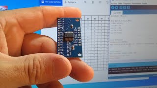 16 salidas en Arduino Mux  Multiplexor HP4067 [upl. by Klement]