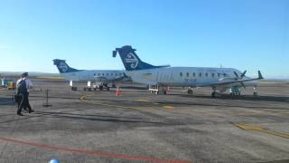 Air New Zealand Link Beechcraft 1900D [upl. by Ehtylb]