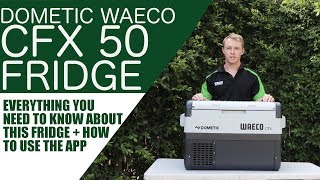 Dometic Waeco CFX50W 12v 24v 240v FridgeFreezer Review [upl. by Torto]