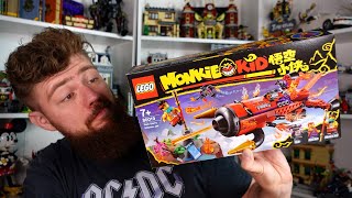 LEGO MONKIE KID 80019  PIEKIELNY ODRZUTOWIEC RED SONA  RECENZJA [upl. by Yrrek958]