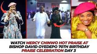 WATCH MERCY CHINWO HOT PRAISE AT BISHOP DAVID OYEDEPO 70TH BIRTHDAY PRAISE CELEBRATION THIS EVENING [upl. by Bellina]