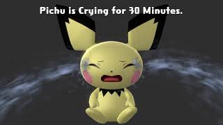 Pichu is Crying for 30 Minutes SFM  SSBUs Most Cute and Adorable Baby Pokemon Ever [upl. by Aleron440]