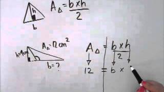 Mesures manquantes dun triangle [upl. by Htebesile]