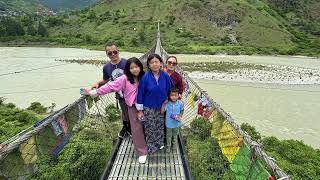 Punakha Suspension Bridge August 2024 [upl. by Aniarrol751]