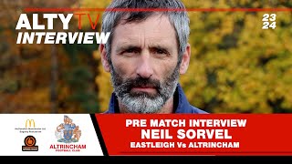 Eastleigh Vs Altrincham  Neil Sorvel  Pre Match Interview  17112023 [upl. by Reger36]