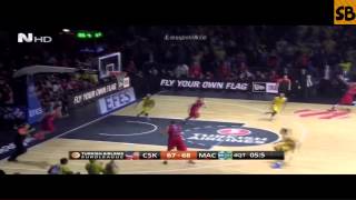 CSKA Moscow vs Maccabi Tel Aviv 6768 Euroleague Final Four 1652014 [upl. by Orji]