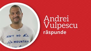 ”Am fost inselat de una din prietenele mele”  Andrei Vulpescu raspunde [upl. by Alyek]