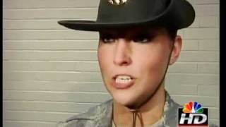 Woman Named 1st Female Drill Sergeant in Kansas National Guard [upl. by Russ]