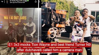 E1 3x3 mocks tion wayne and best friend Turner n9 news [upl. by Etnahs]