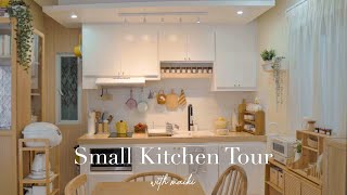 Small amp Cozy Kitchen Tour Philippines ✨☁️  Storage Ideas for Small Spaces 📥 [upl. by Burrow]