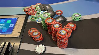 QUADS OVER FULLHOUSE for PILES of Chips  Poker Vlog 298 [upl. by Scoter]