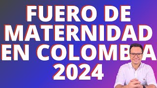 🔴FUERO DE MATERNIDAD  ESTABILIDAD LABORAL REFORZADA DE MUJER EMBARAZADA  DESPIDO DE EMBARAZADA🔴 [upl. by Ahsekram36]