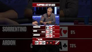 ACES STAY 🔛🔝🗣️🔥 PokerStars EPTLondon [upl. by Mcdade]