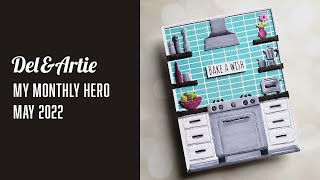 My Monthly Hero Card Kit May 2022 [upl. by Noleta74]