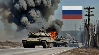 Brutal ambush Ukraine intercepts a Russian laser tank convoy that had just arrived in Odessa [upl. by Aleiram]