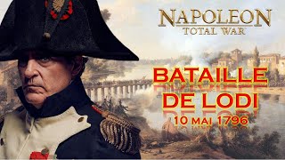 La Bataille de Lodi très difficile  Napoleon Total War [upl. by Henghold]