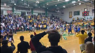 BUZZER BEATER Incredible halfcourt shot wins playoff game in Arizona high school basketball [upl. by Dennison]