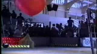 Robot Wars 1995  Orb of Doom vs SPS2 [upl. by Nnayd625]