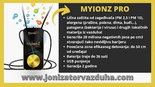 Zepter preciscivac vazduha oko vrata  MYIONZ PRO [upl. by Sitoiganap829]