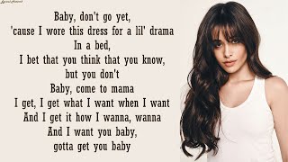 Camila Cabello  Dont Go Yet  Lyrics [upl. by Amyas]