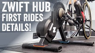 Zwift Hub Smart Trainer HandsOn After A Few RidesFull Details [upl. by Andri]