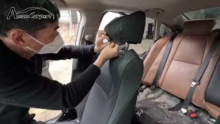 car seat cover installation video [upl. by Eilis554]